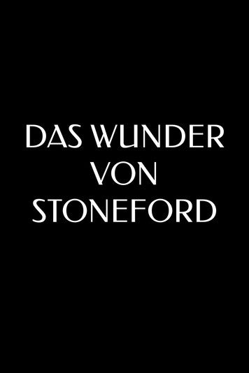Das Wunder von Stoneford : Kinoposter