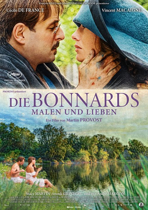 Die Bonnards – malen und lieben  : Kinoposter