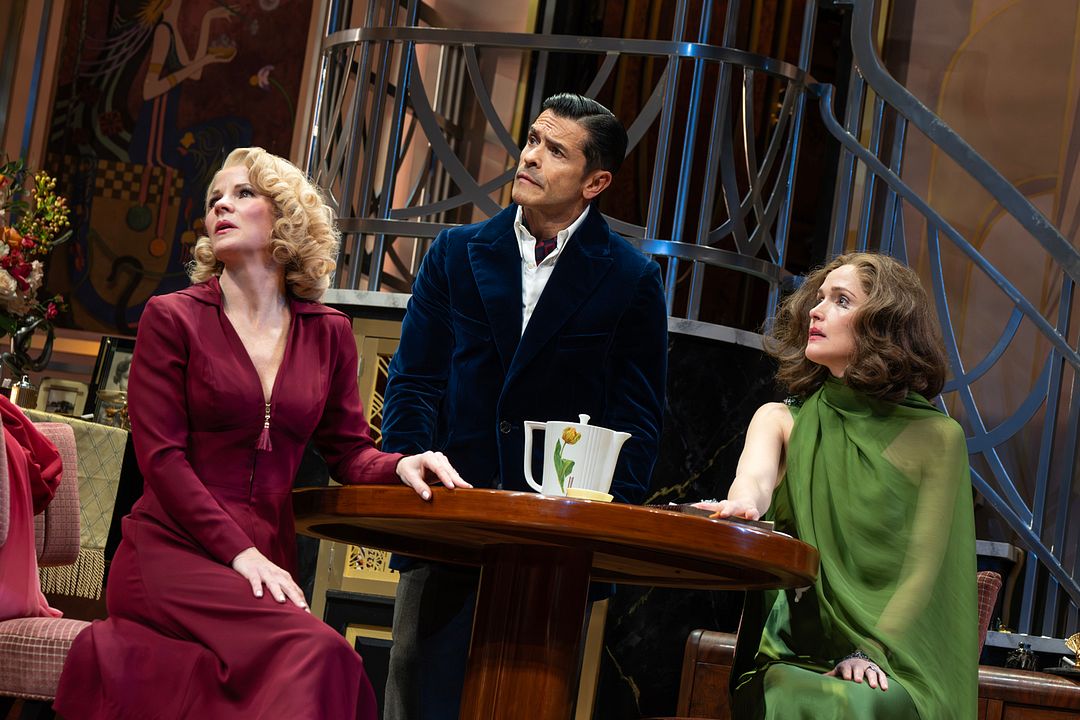 Fallen Angels By Noël Coward : Bild Mark Consuelos, Rose Byrne, Kelli O'Hara