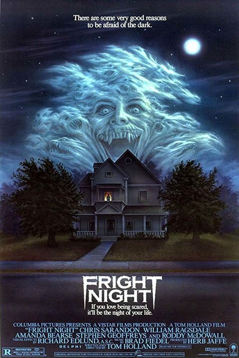 Die rabenschwarze Nacht - Fright Night : Kinoposter