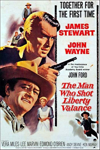 Der Mann, der Liberty Valance erschoss : Kinoposter