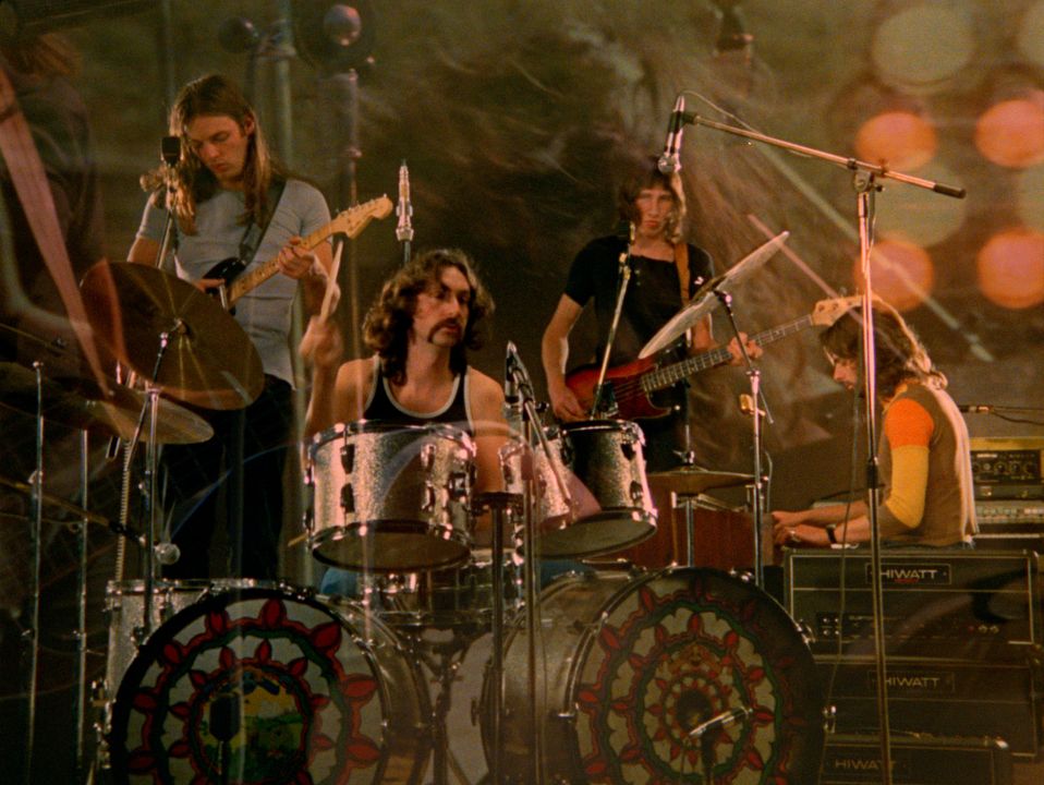 Pink Floyd at Pompeii – MCMLXXII : Bild Richard Wright, Roger Waters, David Gilmour, Nick Mason