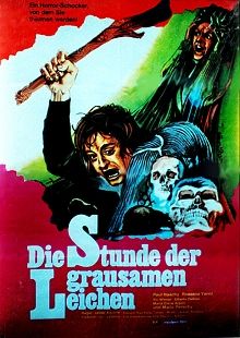 Die Stunde der grausamen Leichen : Kinoposter
