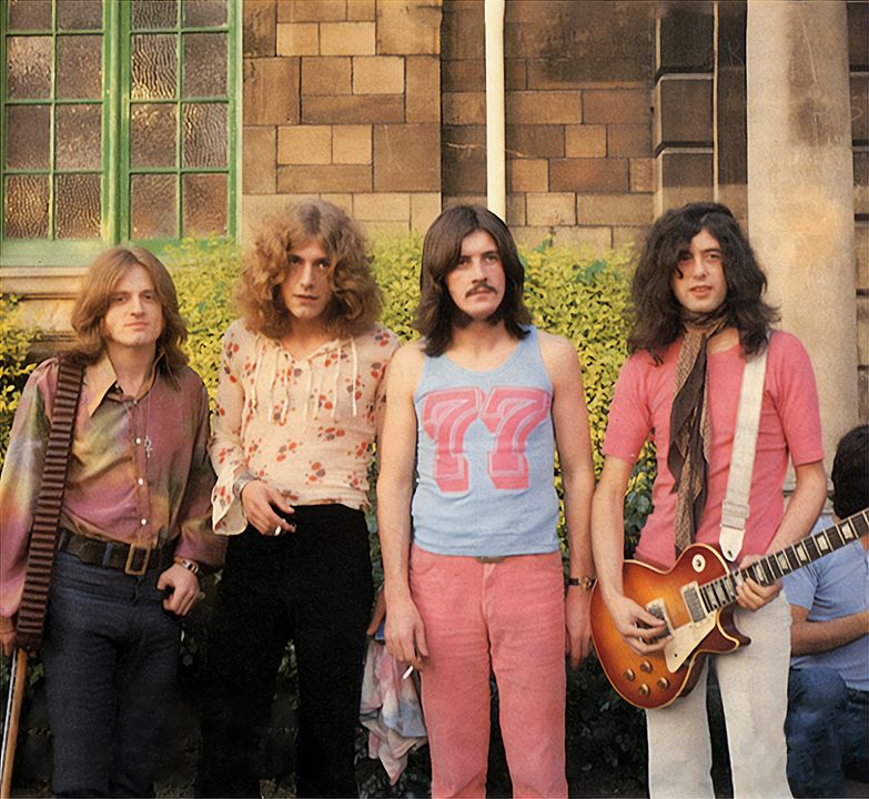 Becoming Led Zeppelin : Bild John Paul Jones, Robert Plant, Jimmy Page, John Bonham