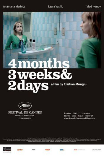 4 Monate, 3 Wochen und 2 Tage : Kinoposter