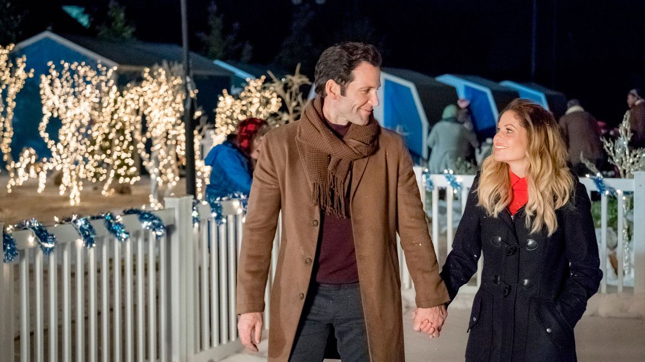 Zwei Herzen zu Weihnachten : Bild Candace Cameron Bure, Eion Bailey