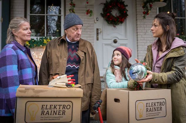 Ich hab den Weihnachtsmann geküsst : Bild Henriette Richter-Röhl, Leonard Lansink, Birge Schade