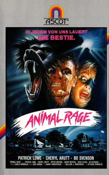 Animal Rage : Kinoposter