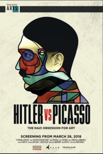 Discover Arts: Hitler vs Picasso : Kinoposter