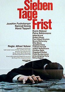 Sieben Tage Frist : Kinoposter