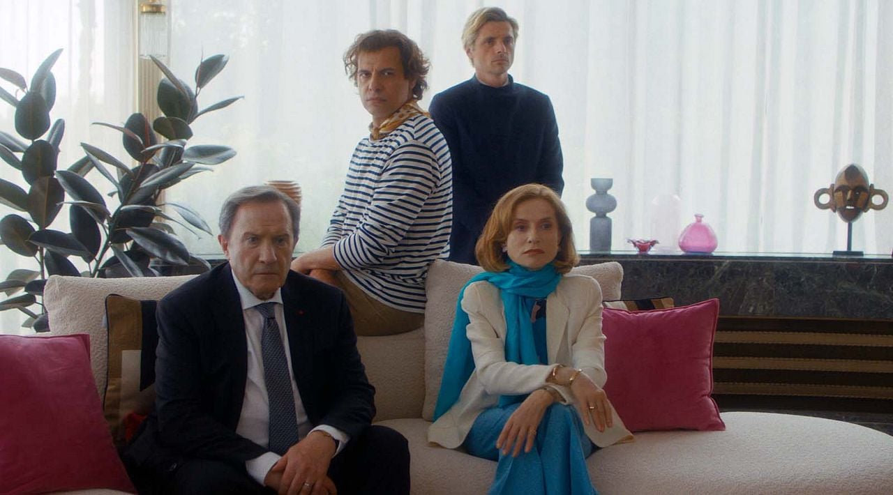 Die reichste Frau der Welt : Bild Isabelle Huppert, Raphaël Personnaz, André Marcon, Laurent Lafitte