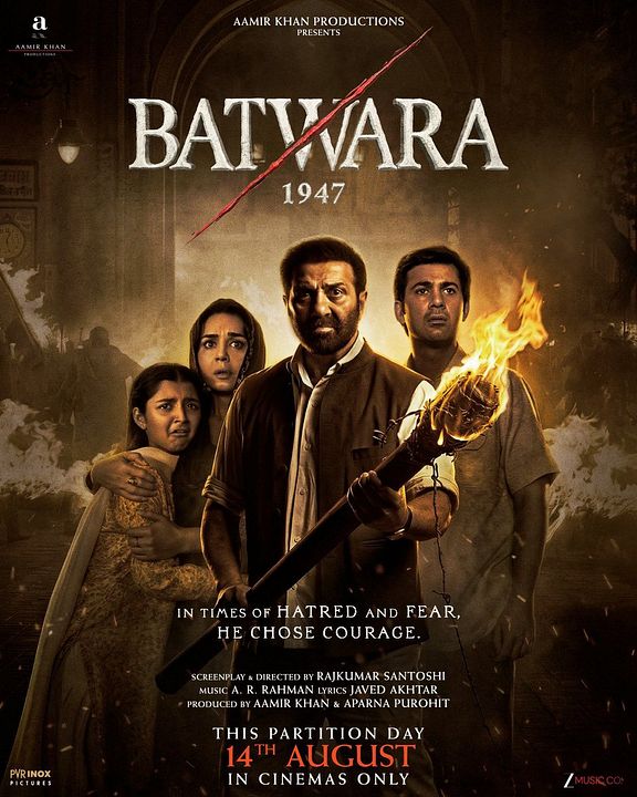 Batwara 1947 : Kinoposter