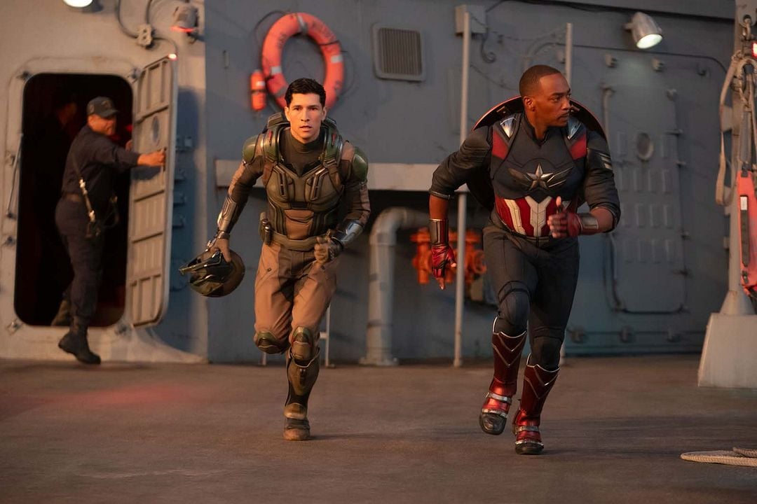 Captain America 4: Brave New World : Bild Anthony Mackie, Danny Ramirez