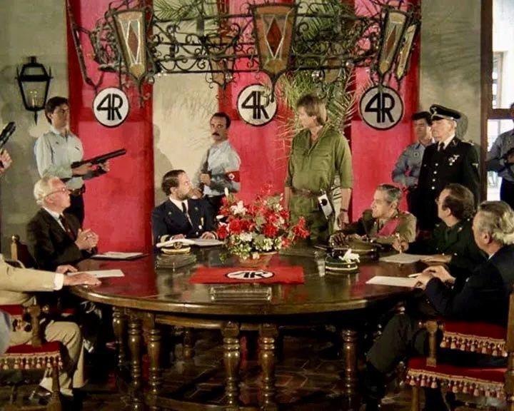 Commando Mengele - Gesucht: Tot oder lebendig : Bild Christopher Mitchum, Howard Vernon