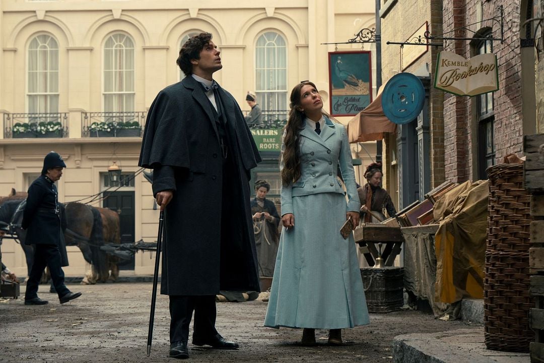 Enola Holmes 3 : Bild Millie Bobby Brown, Henry Cavill
