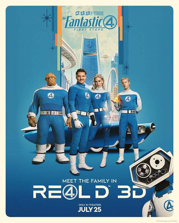 The Fantastic Four: First Steps : Kinoposter