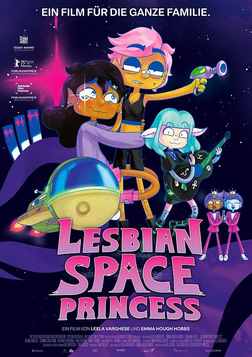 Lesbian Space Princess : Kinoposter