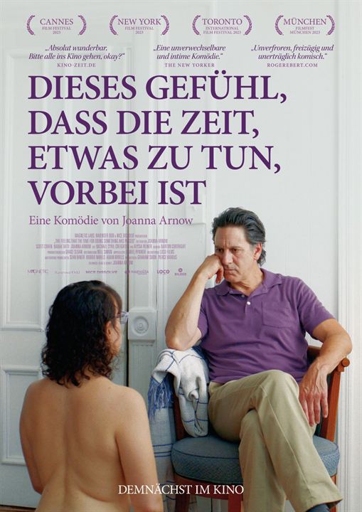 Dieses Gefühl, dass die Zeit, etwas zu tun, vorbei ist : Kinoposter