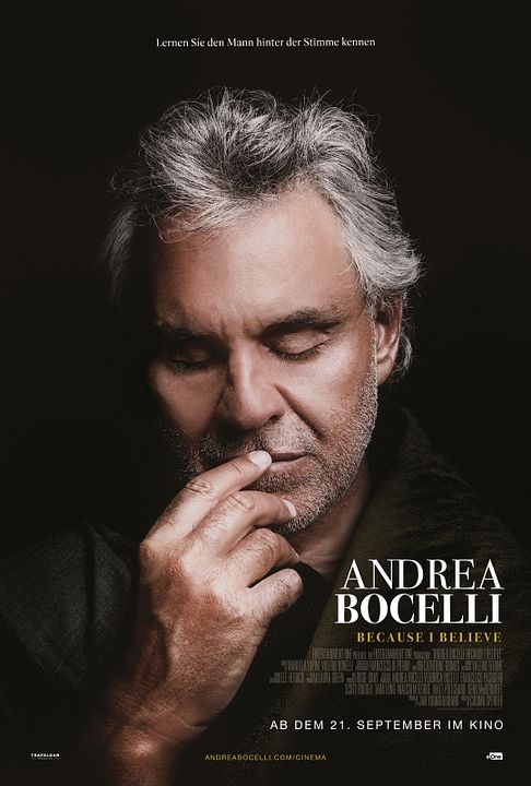 Andrea Bocelli: Because I Believe : Kinoposter