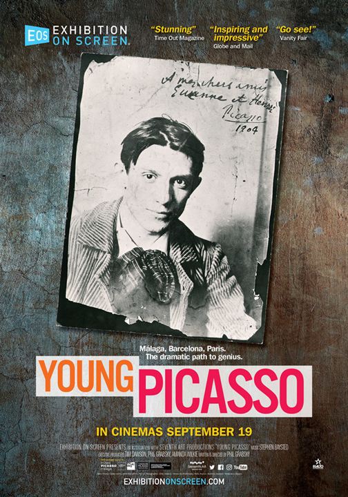 Der junge Picasso : Kinoposter