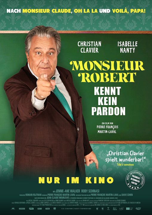 Monsieur Robert kennt kein Pardon : Kinoposter