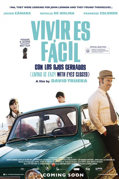 Vivir es fácil con los ojos cerrados : Kinoposter