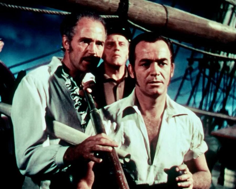 Meuterei auf dem Piratenschiff : Bild Mark Stevens, Patric Knowles