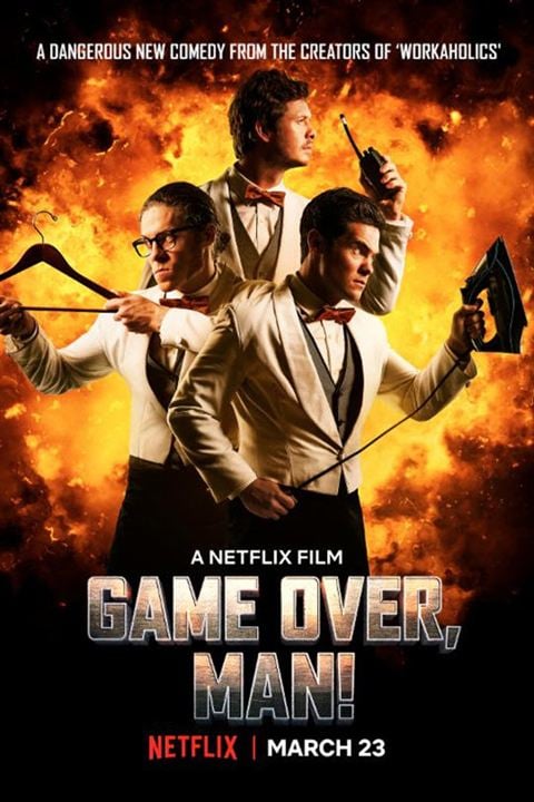 Game Over, Man! : Kinoposter