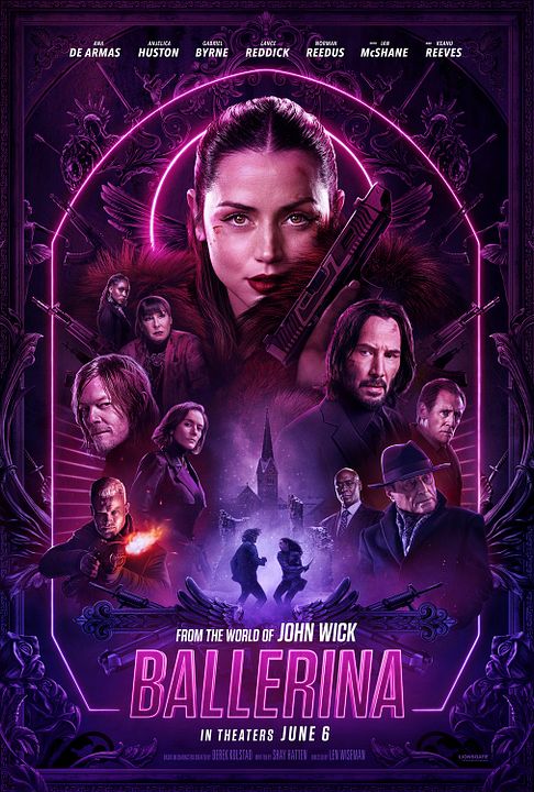From The World Of John Wick: Ballerina : Kinoposter
