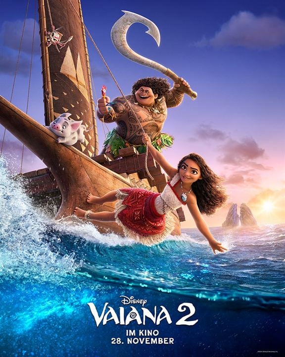 Vaiana 2 : Kinoposter