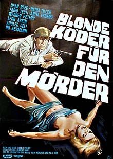 Blonde Köder für den Mörder : Kinoposter
