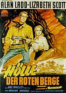 Die Hölle der roten Berge : Kinoposter
