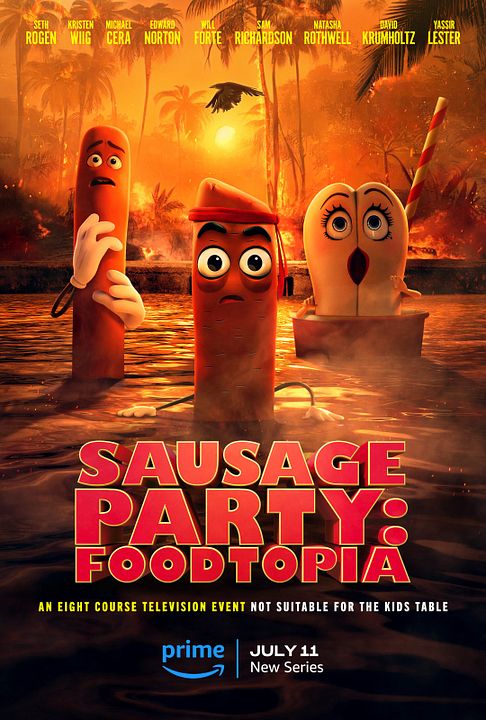 Sausage Party: Foodtopia : Kinoposter