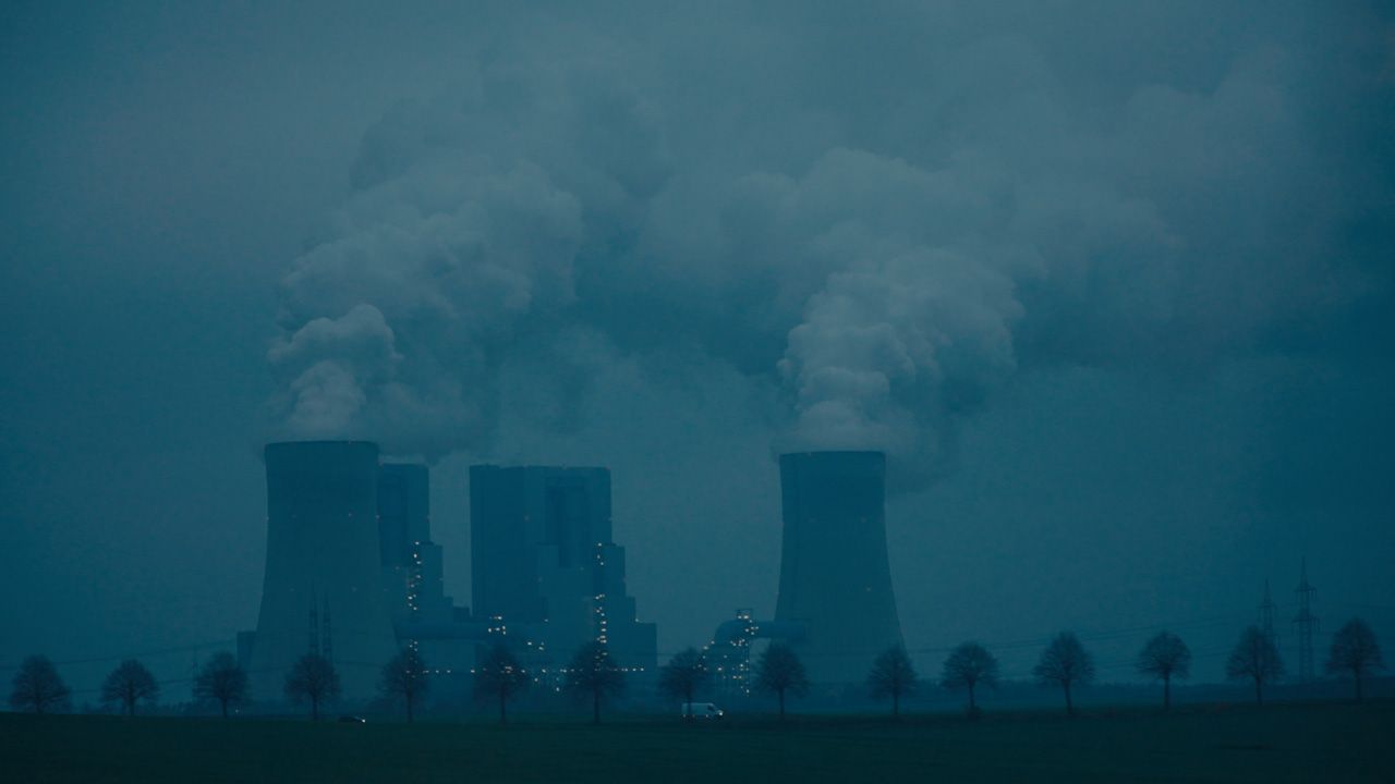Wolken über Lützerath : Bild