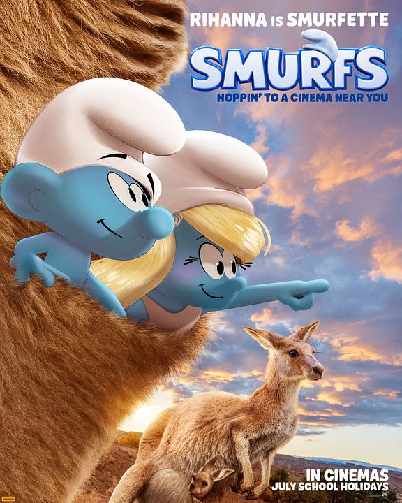 Die Schlümpfe: Der große Kinofilm  : Kinoposter