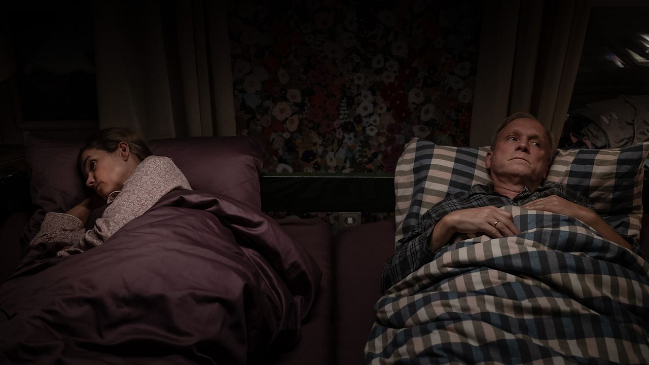 Dann passiert das Leben : Bild Anke Engelke, Ulrich Tukur