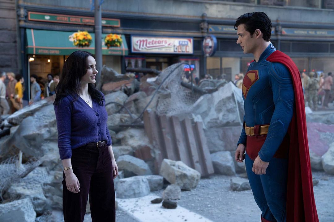 Superman : Bild Rachel Brosnahan, David Corenswet