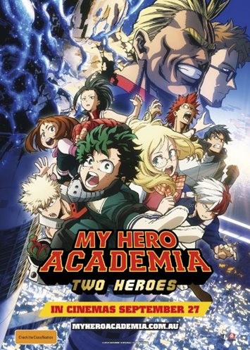 My Hero Academia: Two Heroes : Kinoposter