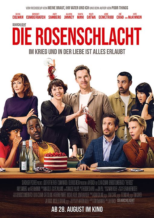 Die Rosenschlacht : Kinoposter