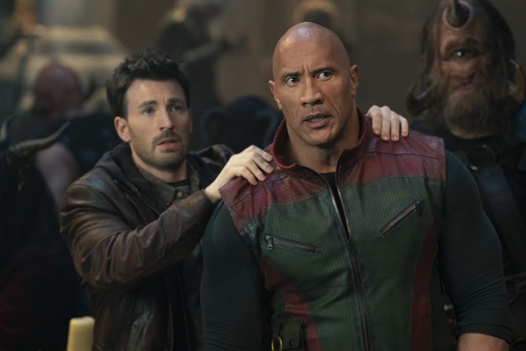 Red One - Alarmstufe Weihnachten : Bild Chris Evans, Dwayne Johnson