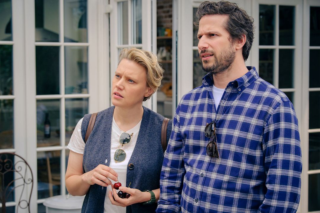Die Rosenschlacht : Bild Andy Samberg, Kate McKinnon
