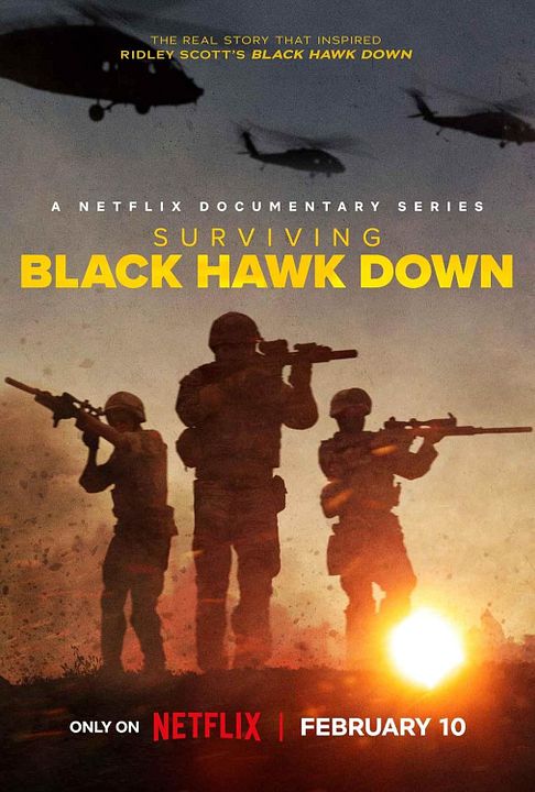 Surviving Black Hawk Down – Die Schlacht von Mogadischu : Kinoposter
