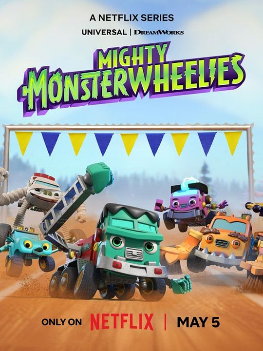 Die Mega-Monster-Wheelies : Kinoposter