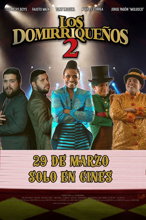 Los Domirriquenos 2 : Kinoposter