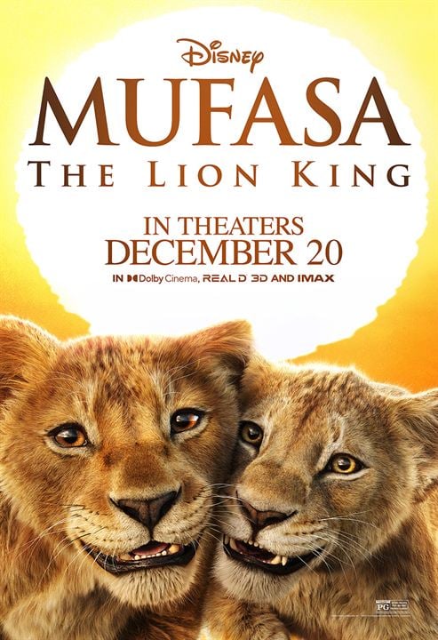 Mufasa: Der König der Löwen : Kinoposter