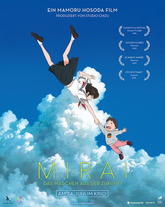 Mirai - Das Mädchen aus der Zukunft : Kinoposter