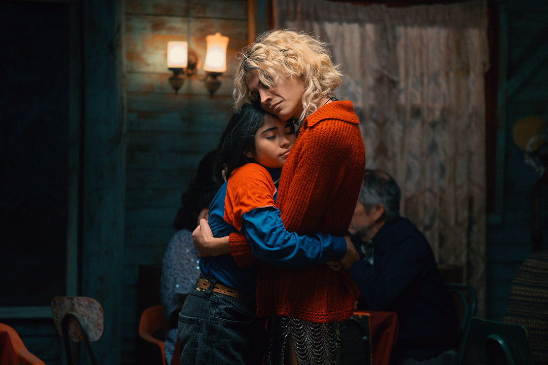 Der geheimnisvolle Blick des Flamingos : Bild