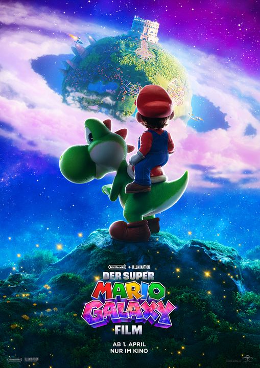 Der Super Mario Galaxy Film : Kinoposter