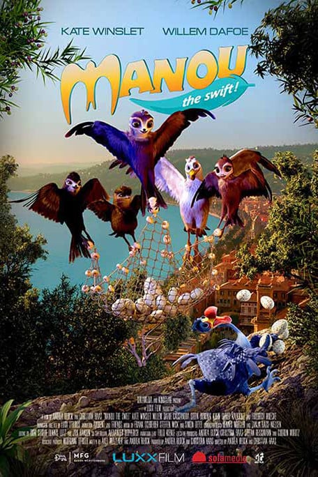 Manou – flieg‘ flink! : Kinoposter
