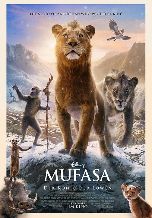 Mufasa: Der König der Löwen : Kinoposter